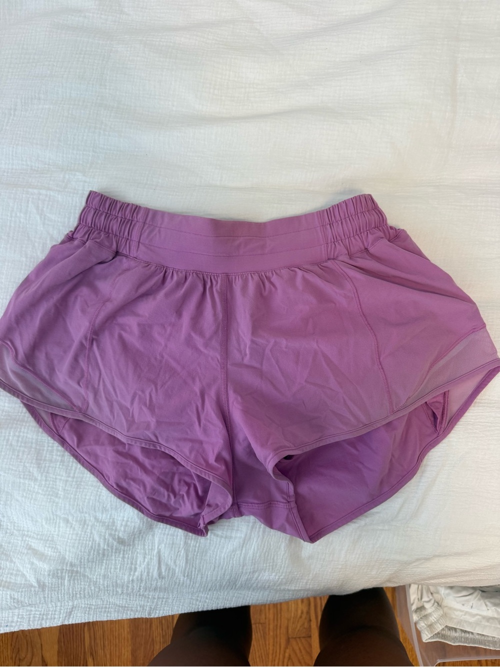 lululemon athletica Purple Lavender Running Shorts